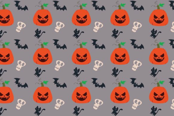 Halloween Patterns Icon-004: A Versatile Tool for Creative Professionals