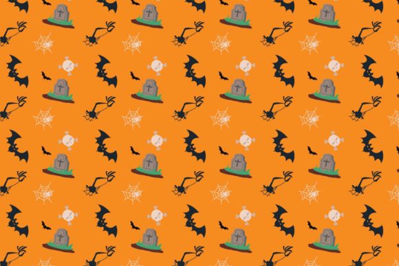 Halloween Patterns Icon-015: Versatile Design Tool