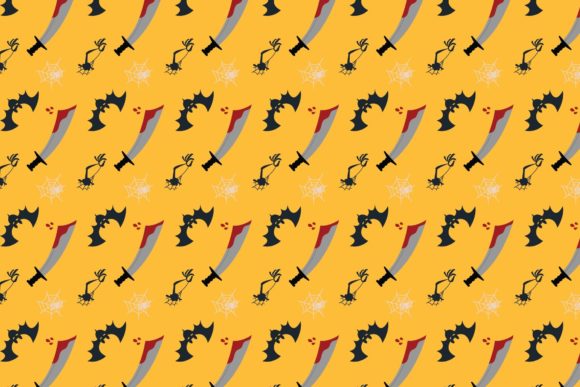 Halloween Patterns Icon-022: A Versatile Design Resource