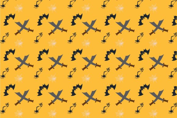 Halloween Patterns Icon-025: A Versatile Resource for Creative Projects