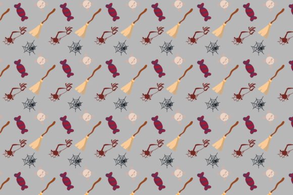 Halloween Patterns Icon-047: A Versatile Resource for Digital and Print Design