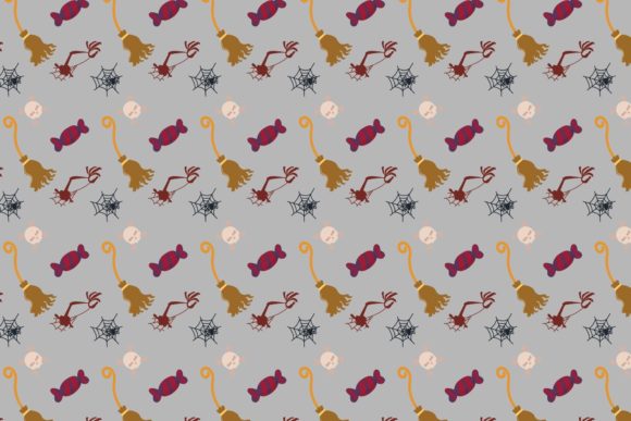 Halloween Patterns Icon-050: A Versatile Resource for Digital and Print Projects