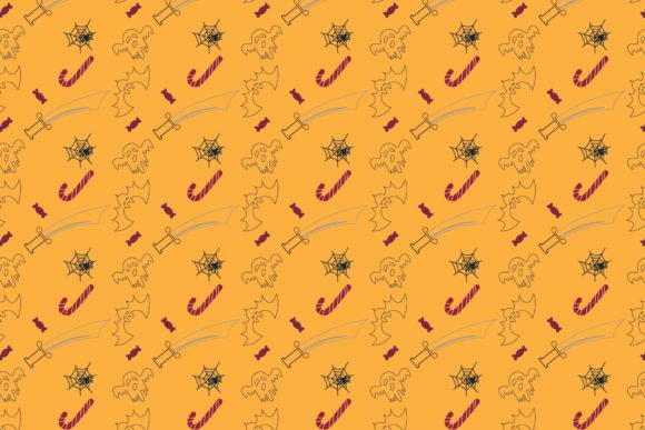Halloween Patterns Icon-081: A Versatile Resource for Creative Projects