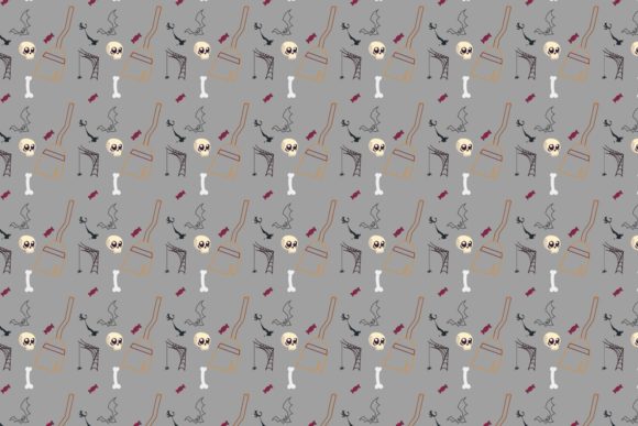 Halloween Patterns Icon-106: A Versatile Design Resource for Creators
