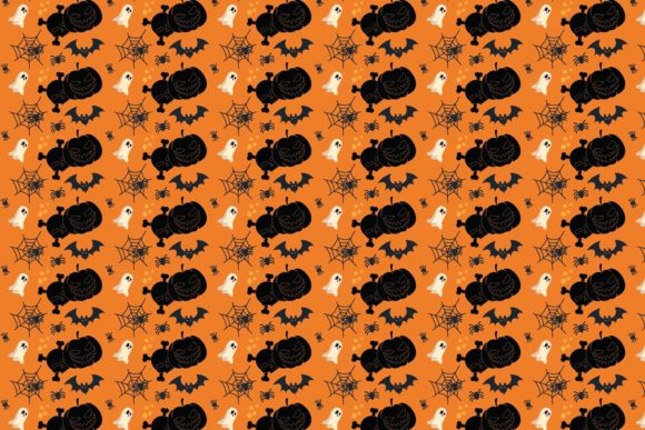 Halloween Patterns Icon-121: A Versatile Resource for Creative Projects