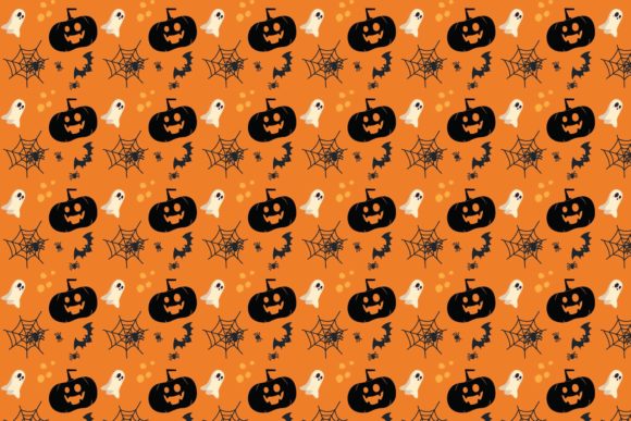 Halloween Patterns Icon-126: A Versatile Design Resource