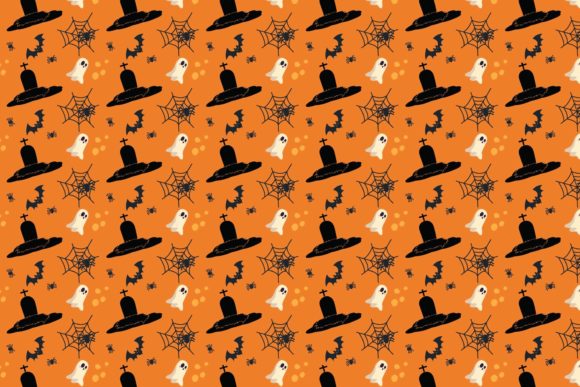 Halloween Patterns Icon-162: A Versatile Resource for Designers and Creators