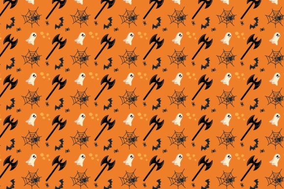 Halloween Patterns Icon-173: A Versatile Resource for Digital and Print Design